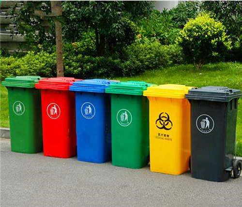 塑料垃圾桶应用